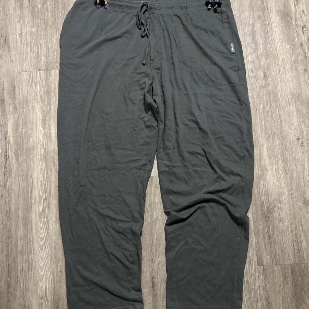 Eddie Bauer Men's Grey Knit Pajama Lounge Pants, Size T2XL — Like New